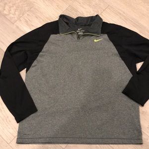 Nike 3/4 Zip Dri-Fit Pullover